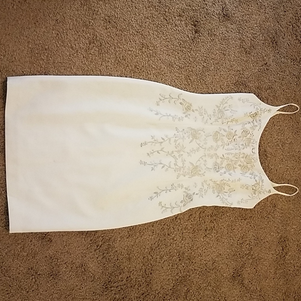 Women's Elegant White Dress